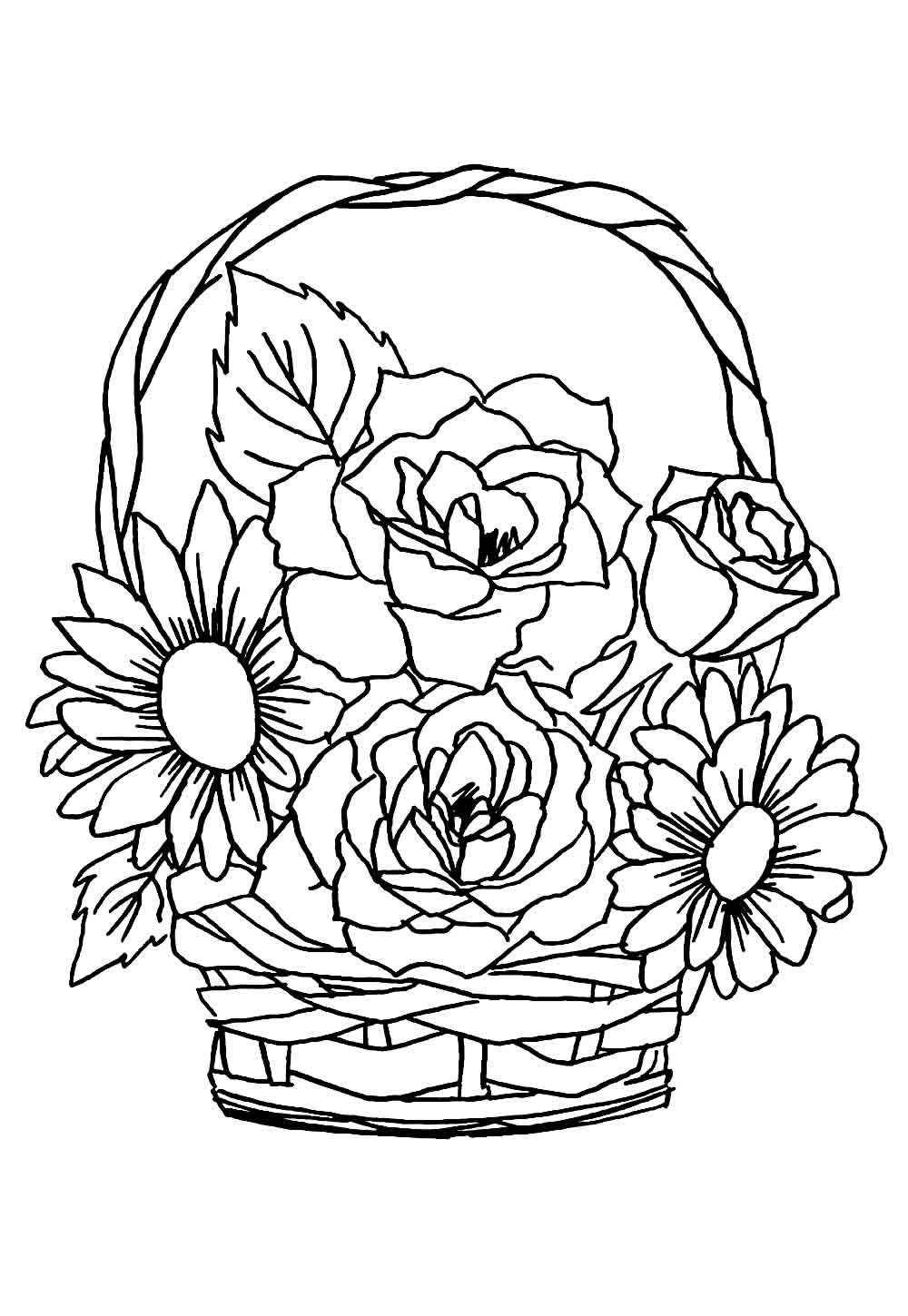 Rosen Ausmalbilder 982