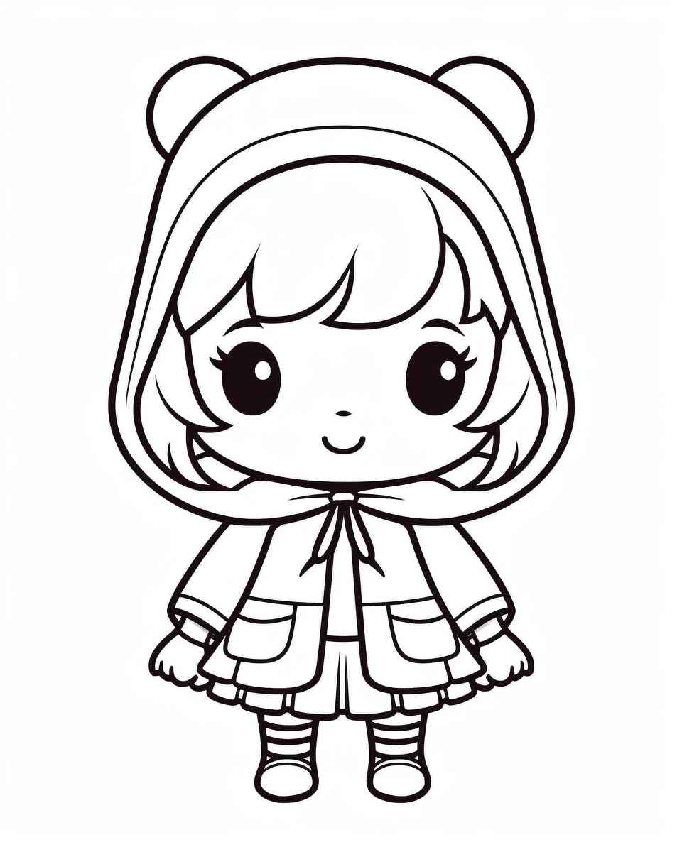 Rotkäppchen Ausmalbilder 442