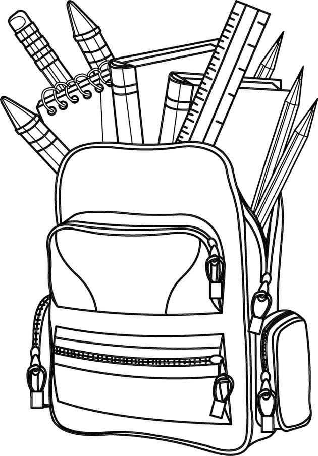 Rucksack Ausmalbilder 115