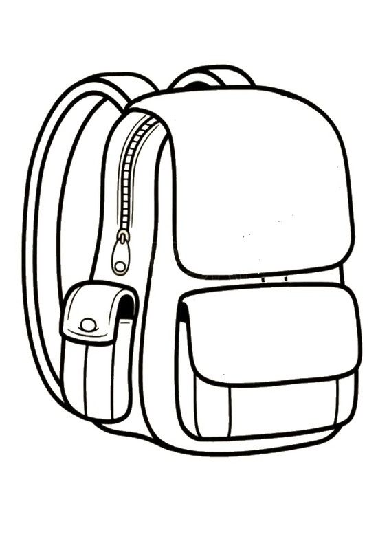 Rucksack Ausmalbilder 127