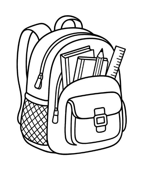 Rucksack Ausmalbilder 241