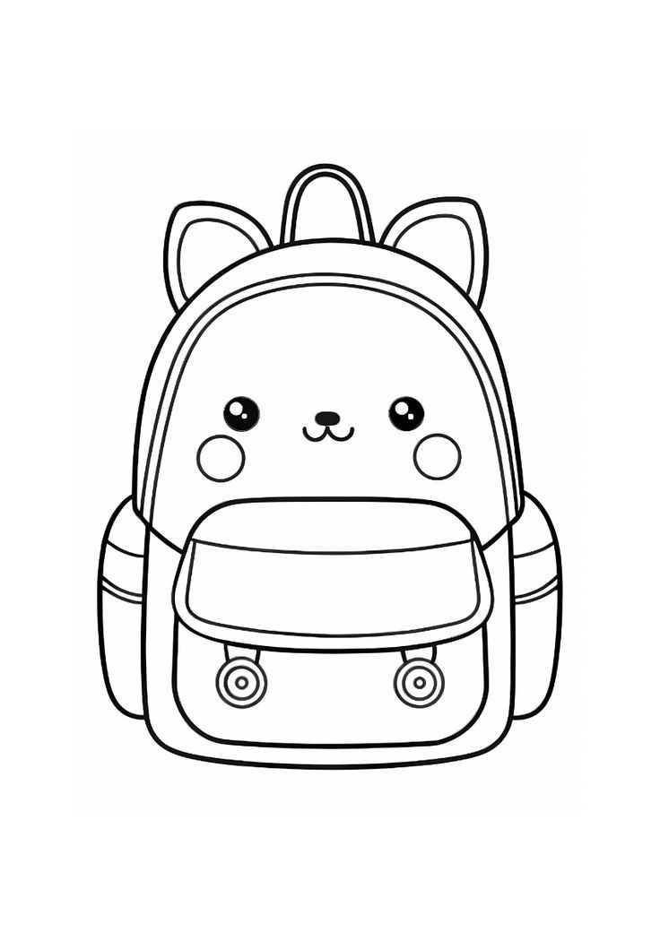 Rucksack Ausmalbilder 518