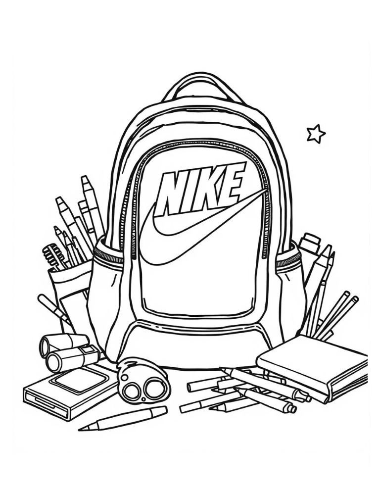 Rucksack Ausmalbilder 524