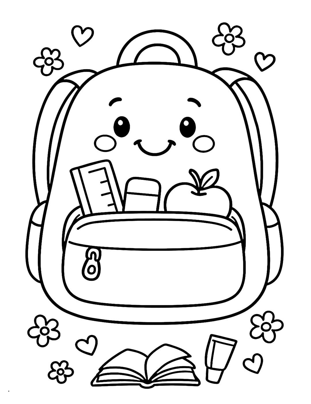 Rucksack Ausmalbilder 535