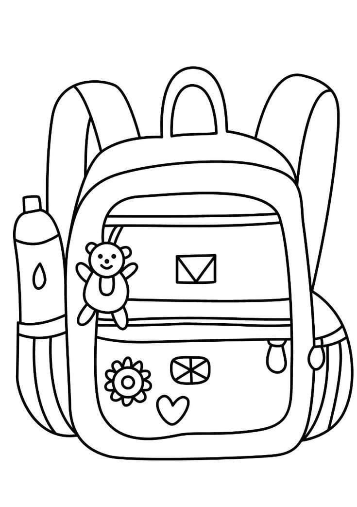 Rucksack Ausmalbilder 576