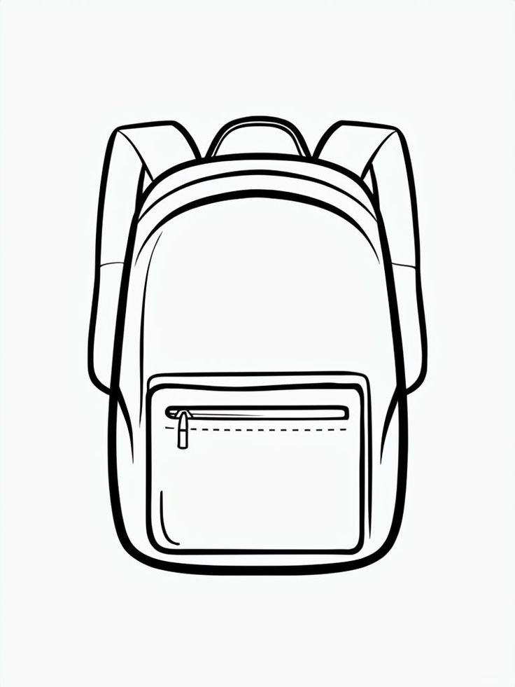 Rucksack Ausmalbilder 610