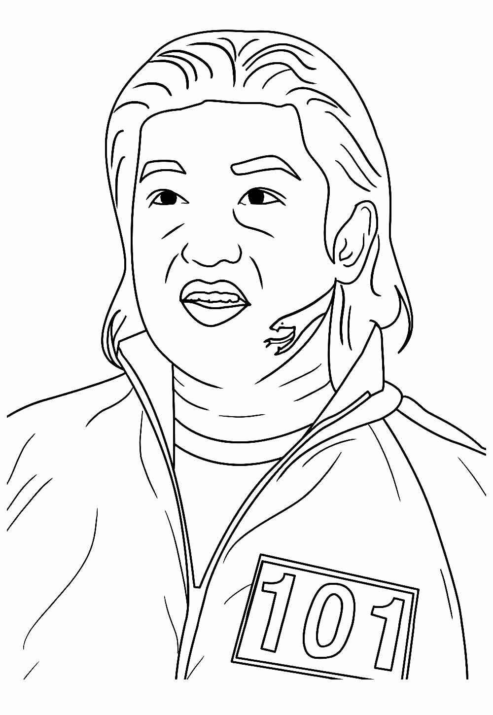 Runde Ausmalbilder 257