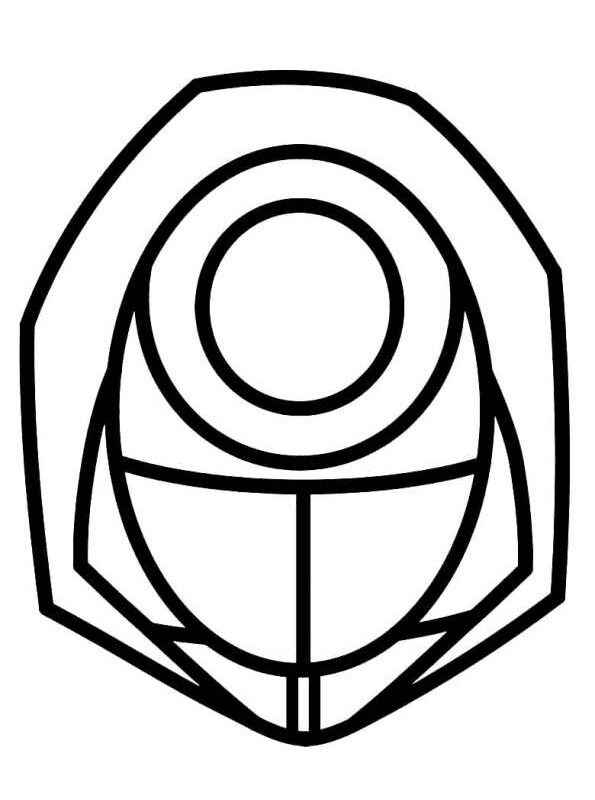 Runde Ausmalbilder 411