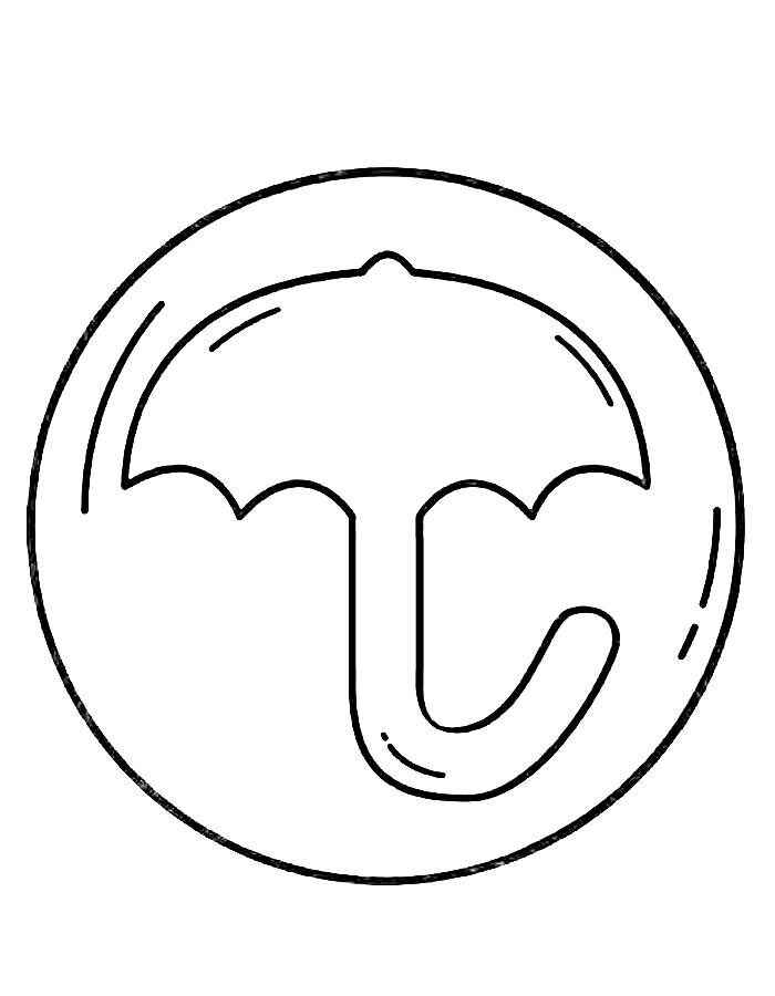 Runde Ausmalbilder 687