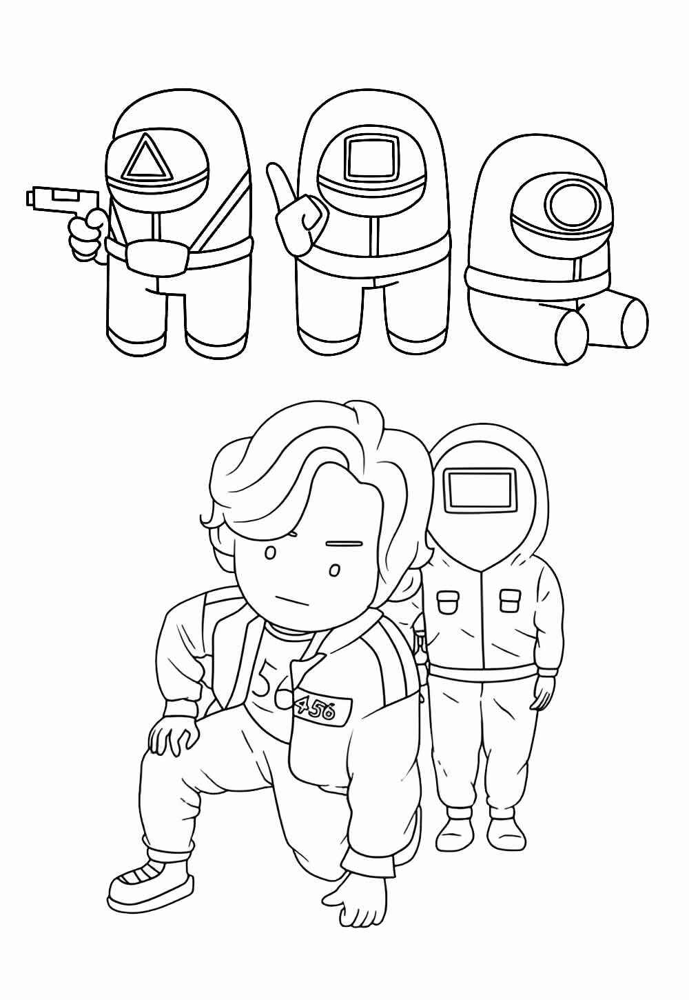 Runde Ausmalbilder 706