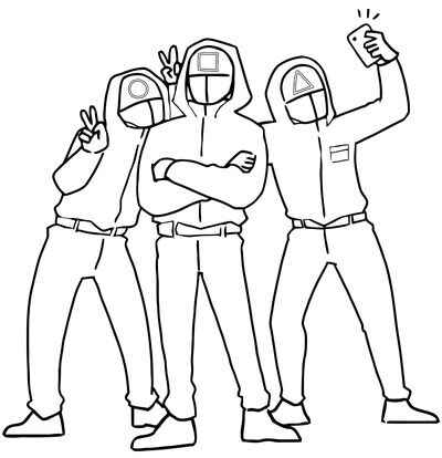 Runde Ausmalbilder 923