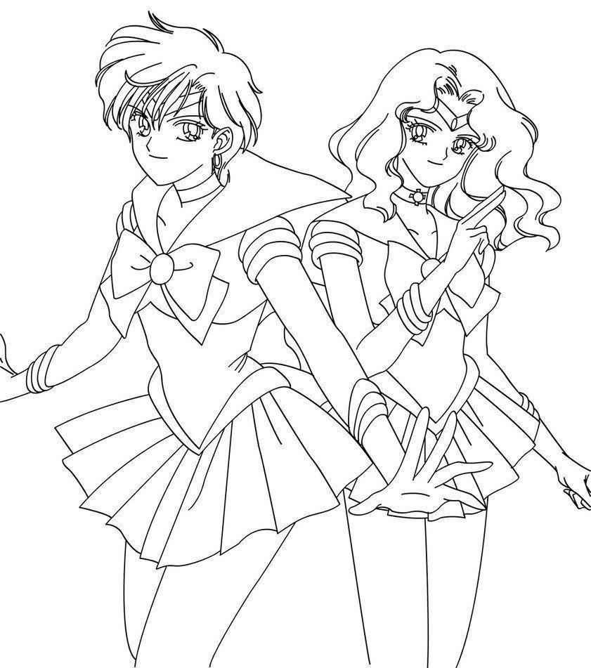 Sailor Moon Ausmalbilder 053