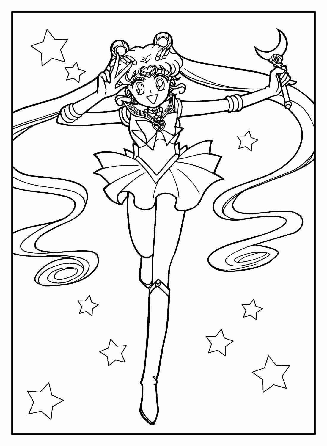 Sailor Moon Ausmalbilder 362