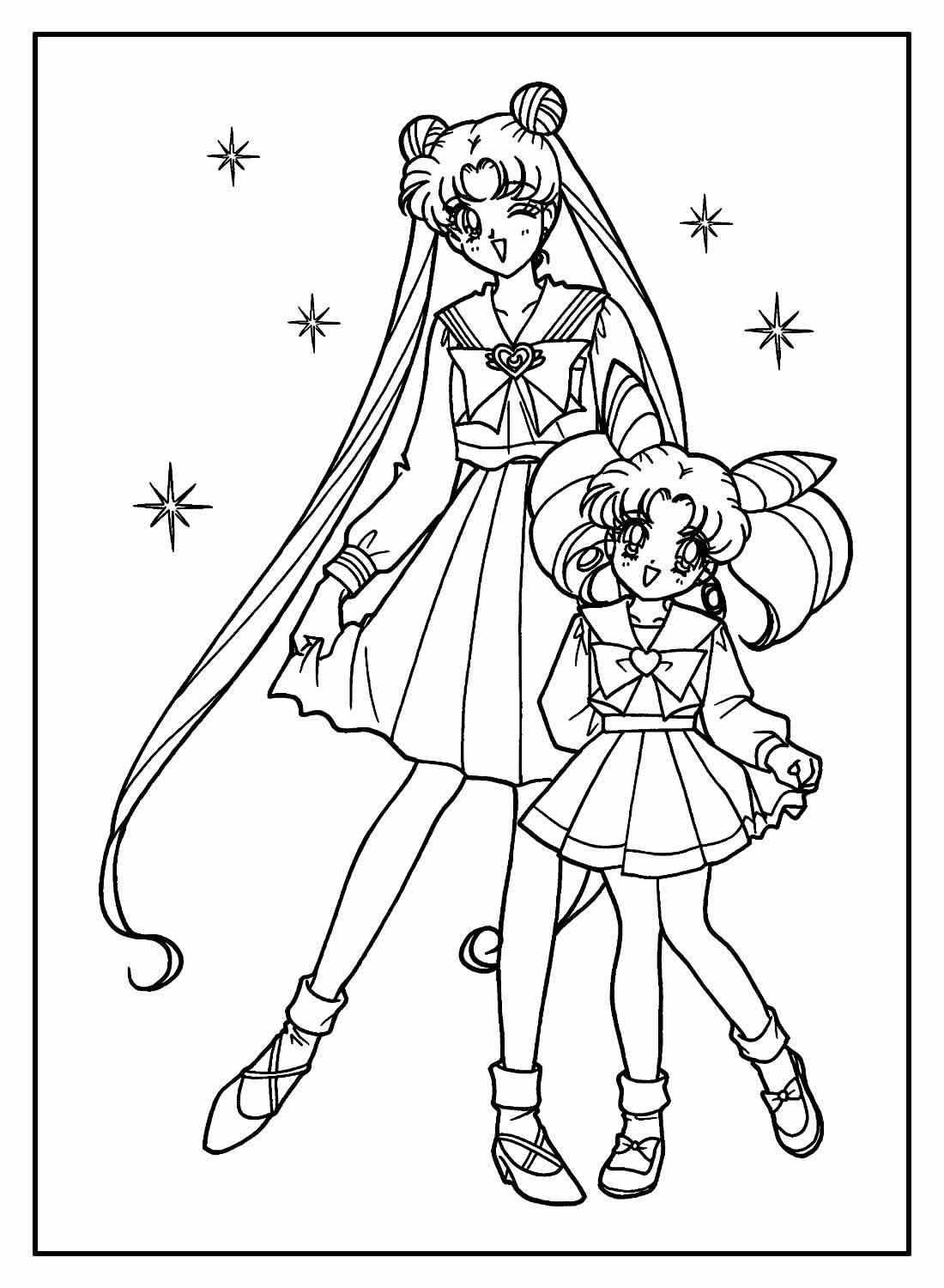 Sailor Moon Ausmalbilder 536