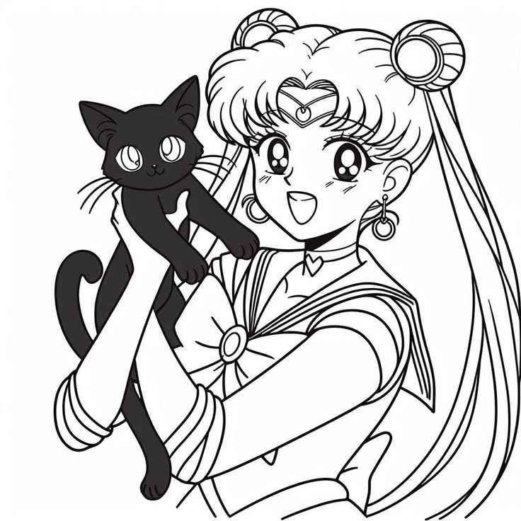 Sailor Moon Ausmalbilder 558