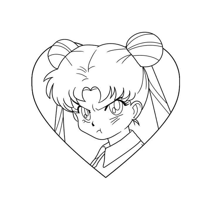 Sailor Moon Ausmalbilder 810