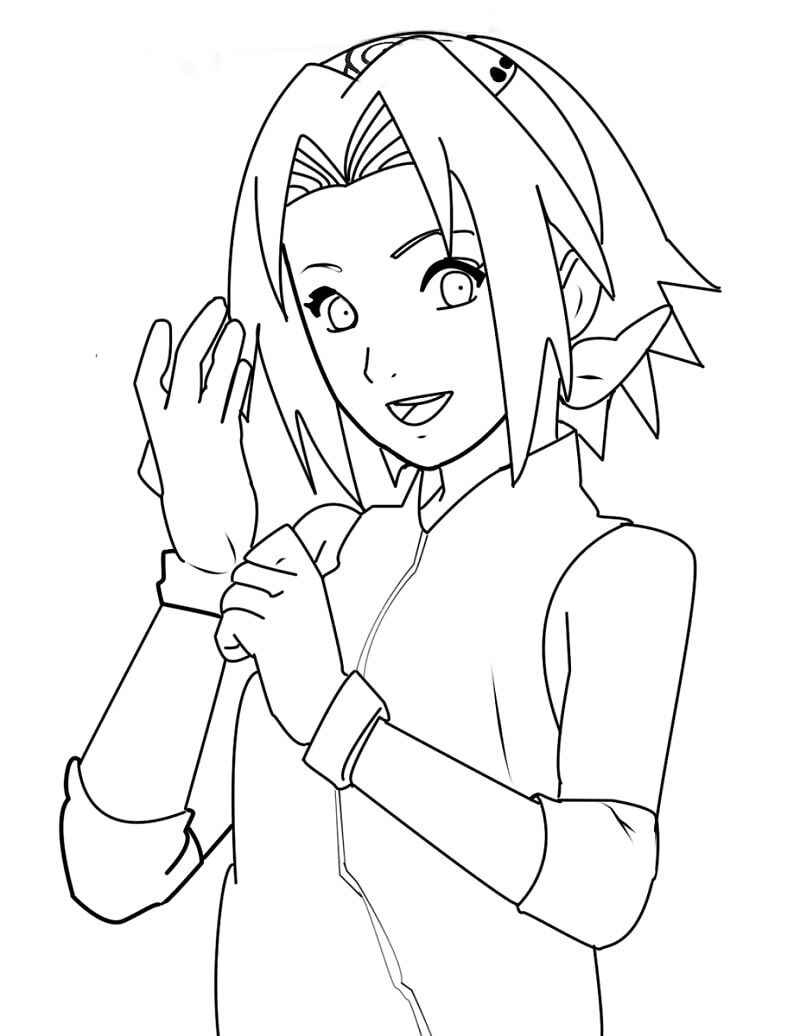 Sakura Haruno Ausmalbilder 460