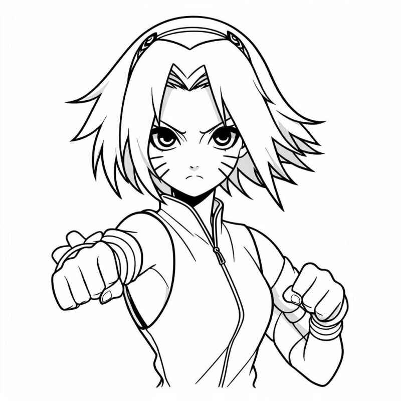 Sakura Haruno Ausmalbilder 571