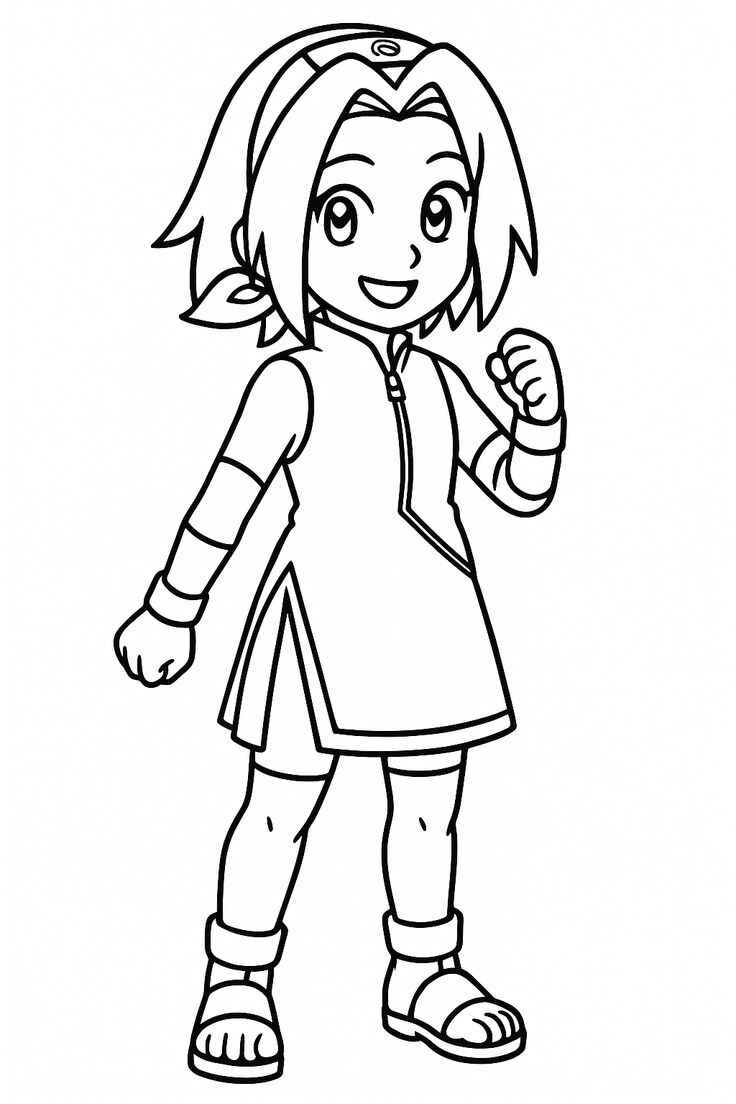Sakura Haruno Ausmalbilder 595