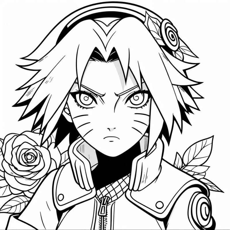 Sakura Haruno Ausmalbilder 770