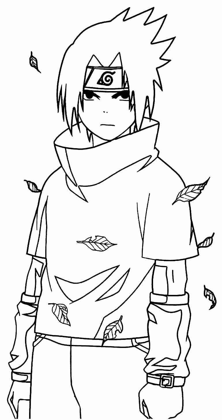 Sasuke Ausmalbilder 025
