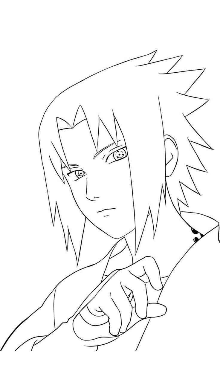 Sasuke Ausmalbilder 131