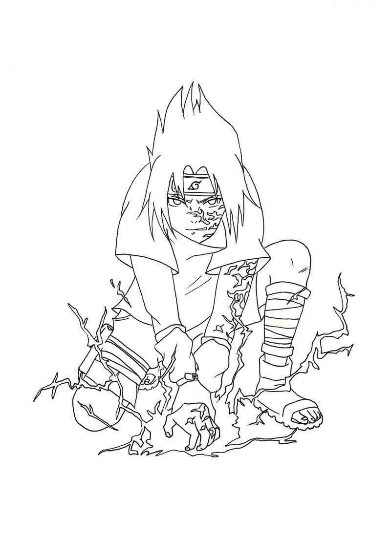 Sasuke Ausmalbilder 346