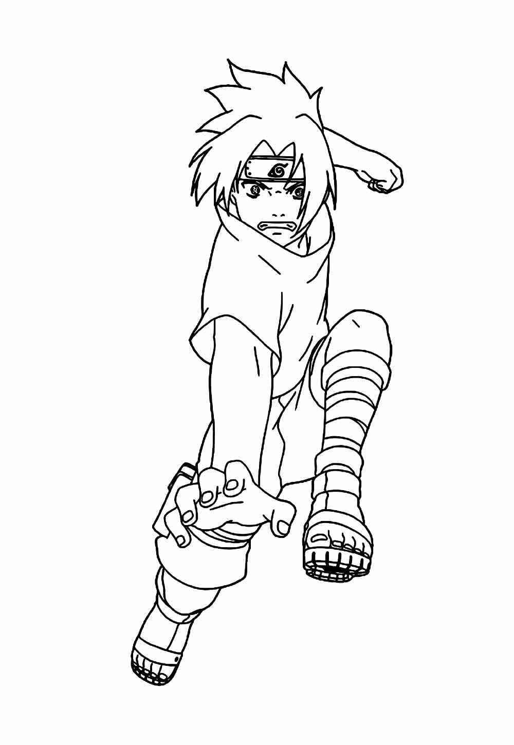 Sasuke Ausmalbilder 504