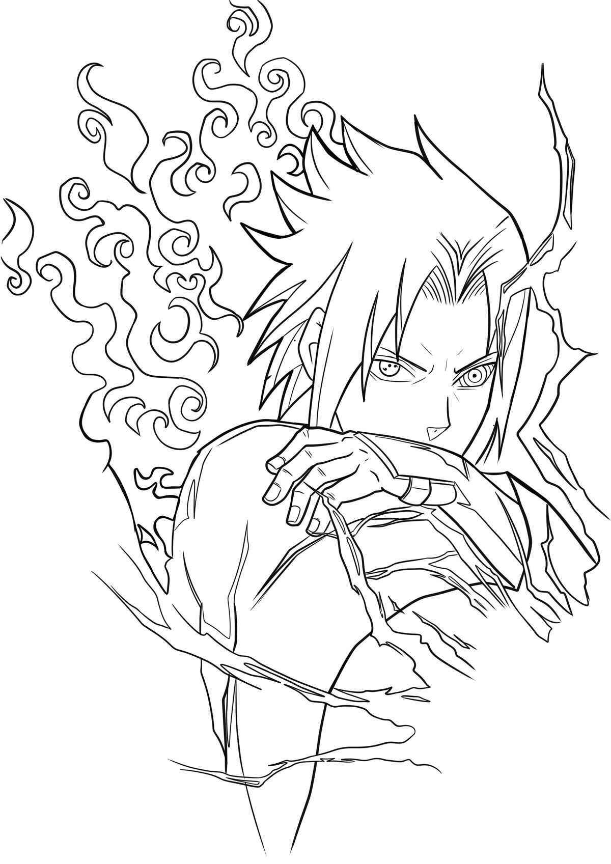 Sasuke Ausmalbilder 872