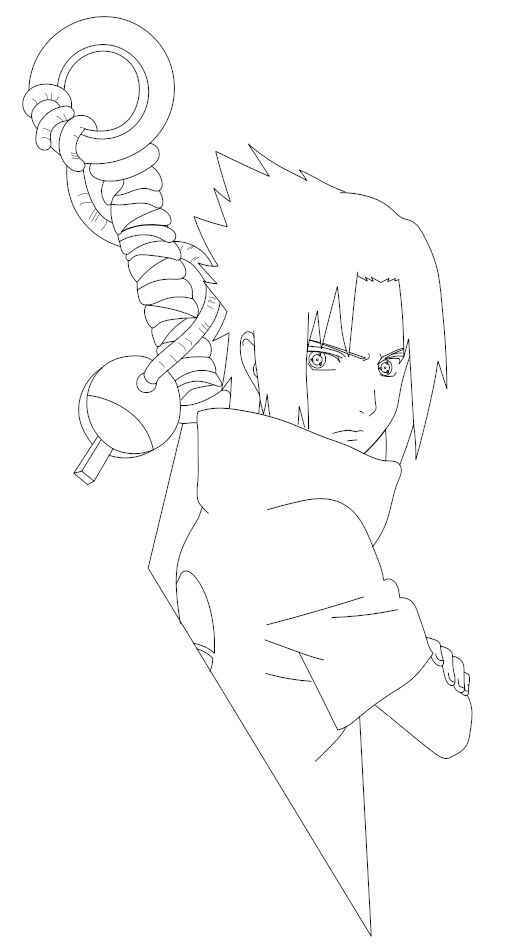 Sasuke Ausmalbilder 921