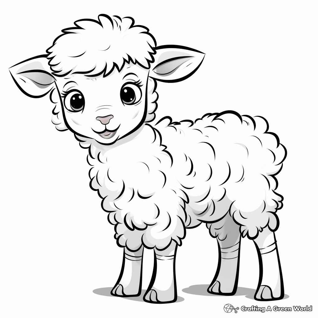 Schaf Ausmalbilder 554