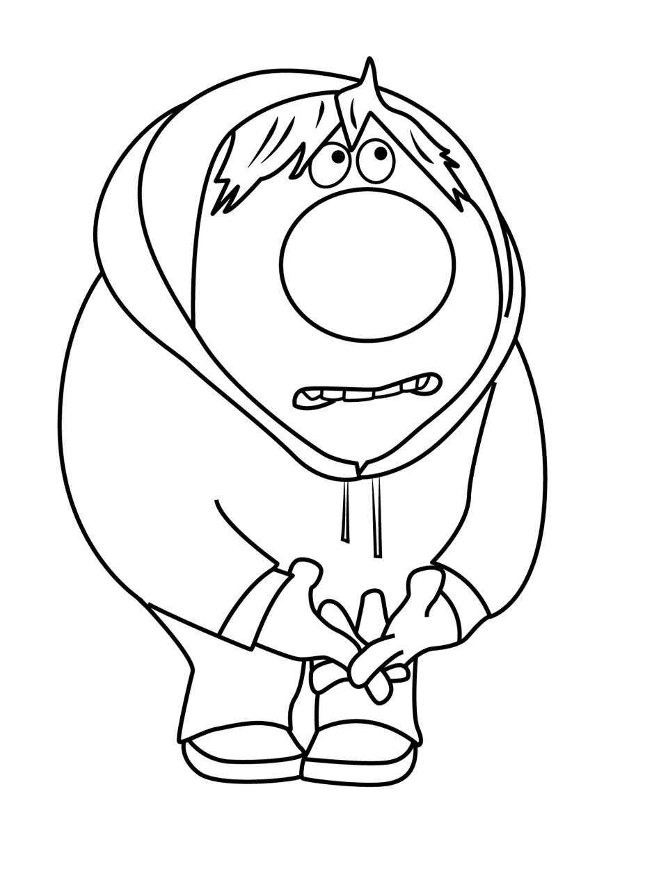 Scham Inside Out Ausmalbilder 656