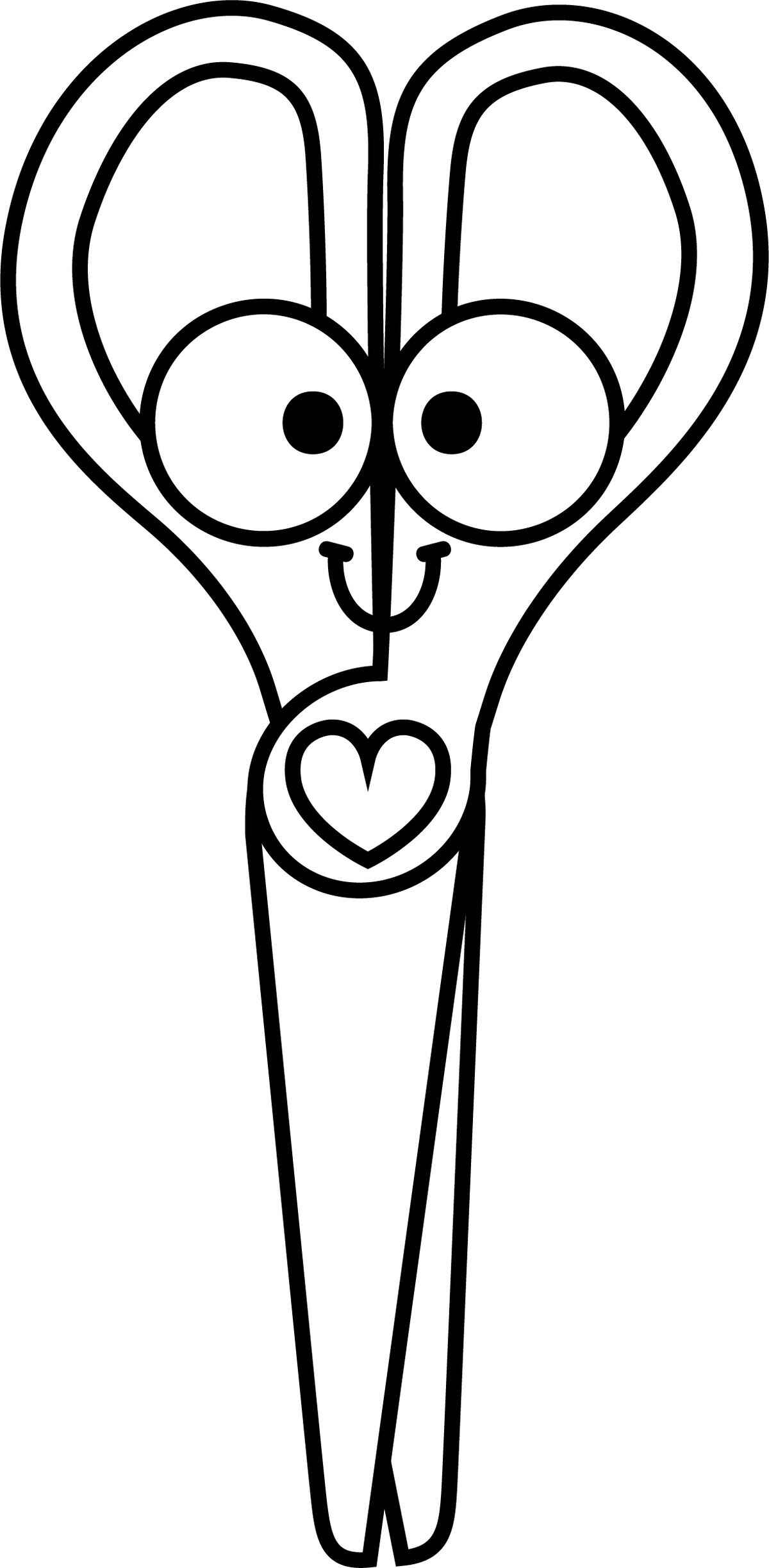 Schere Ausmalbilder 350