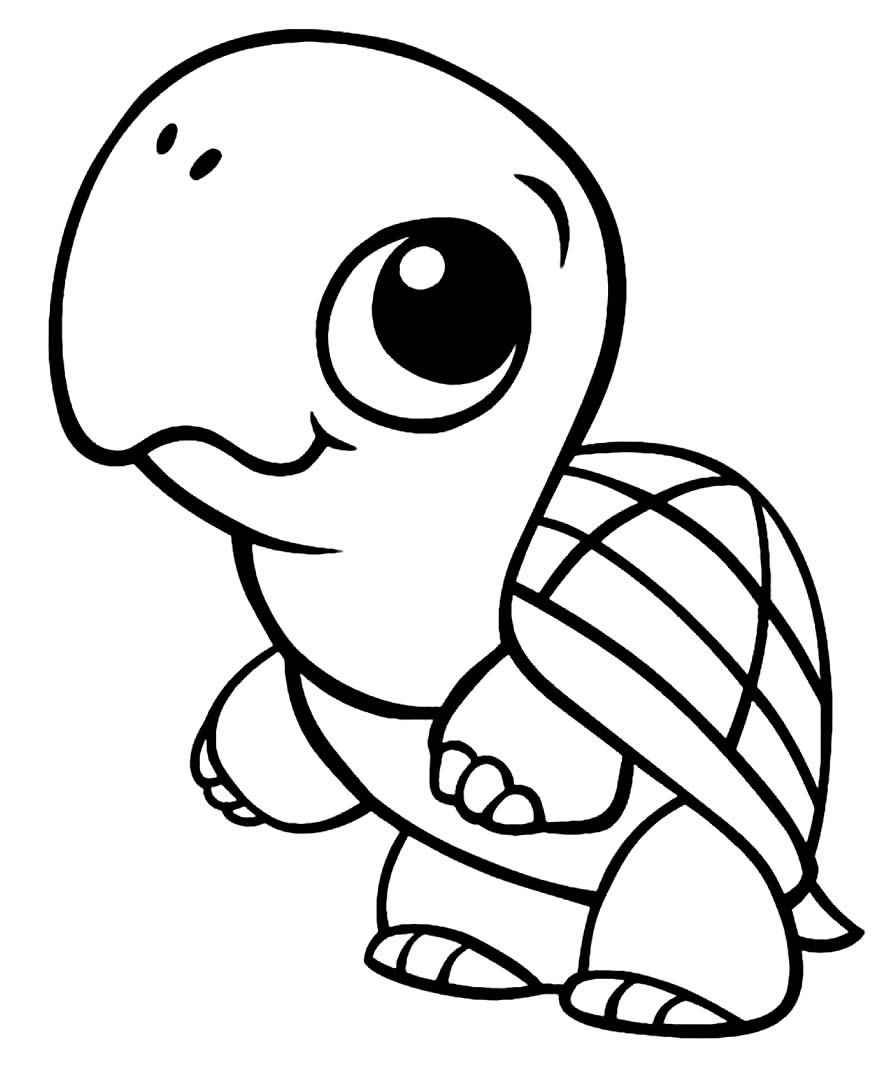 Schildkröten Ausmalbilder 341