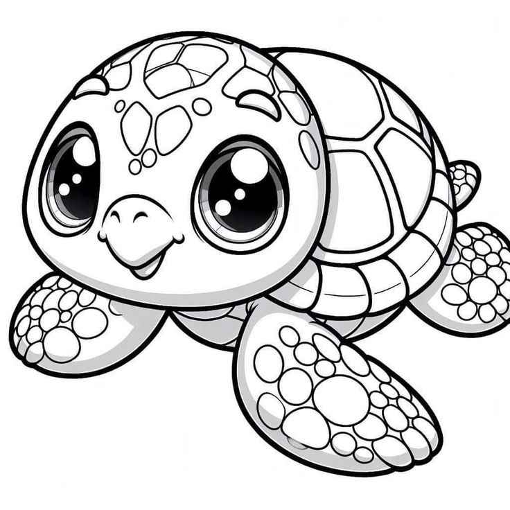 Schildkröten Ausmalbilder 692