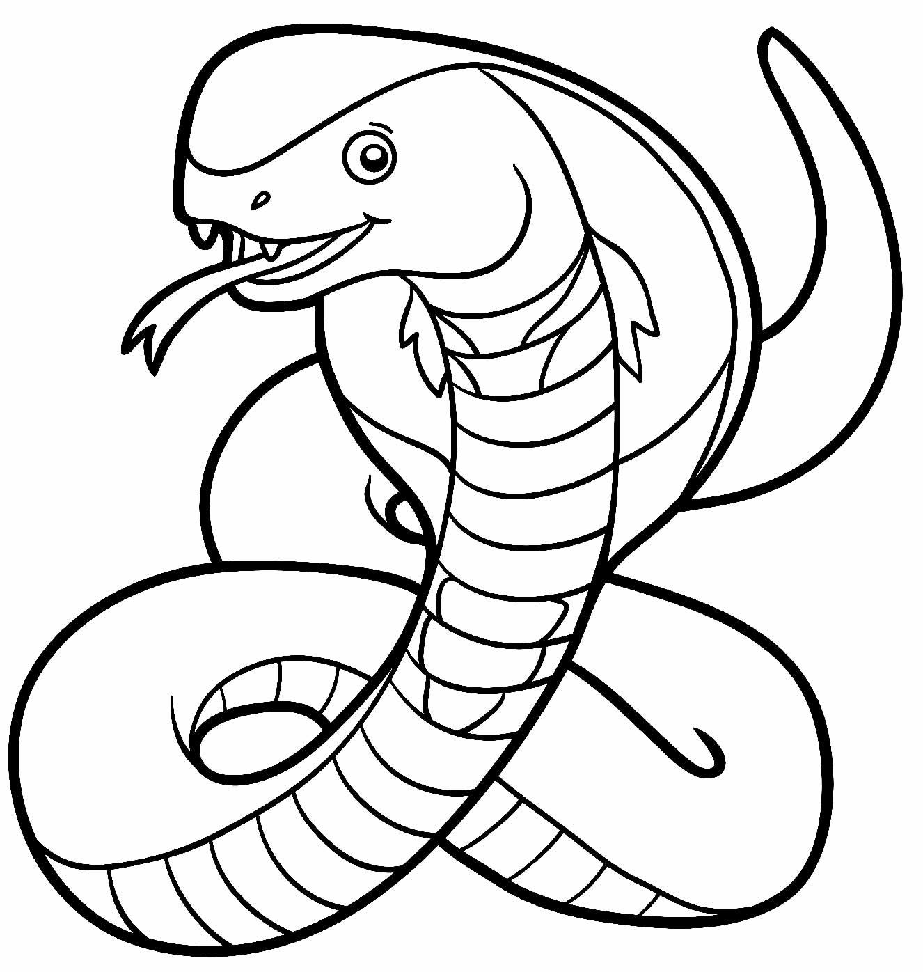 Schlangen Ausmalbilder 301