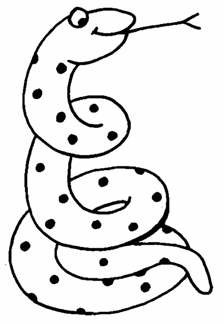 Schlangen Ausmalbilder 303