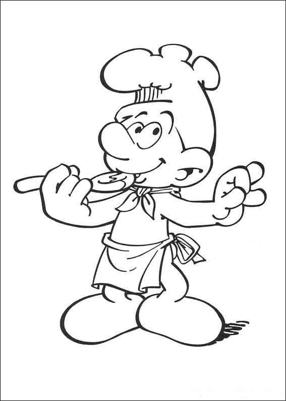 Schlümpfe Ausmalbilder 234