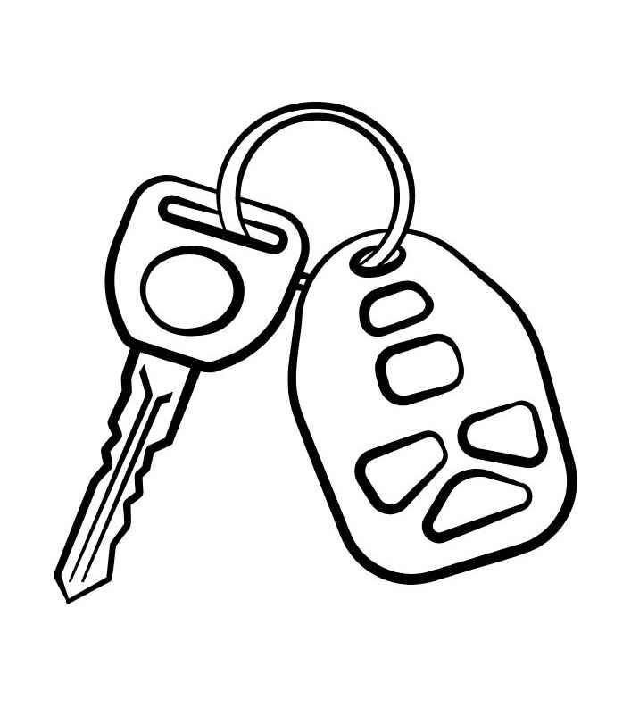 Schlüssel Ausmalbilder 167