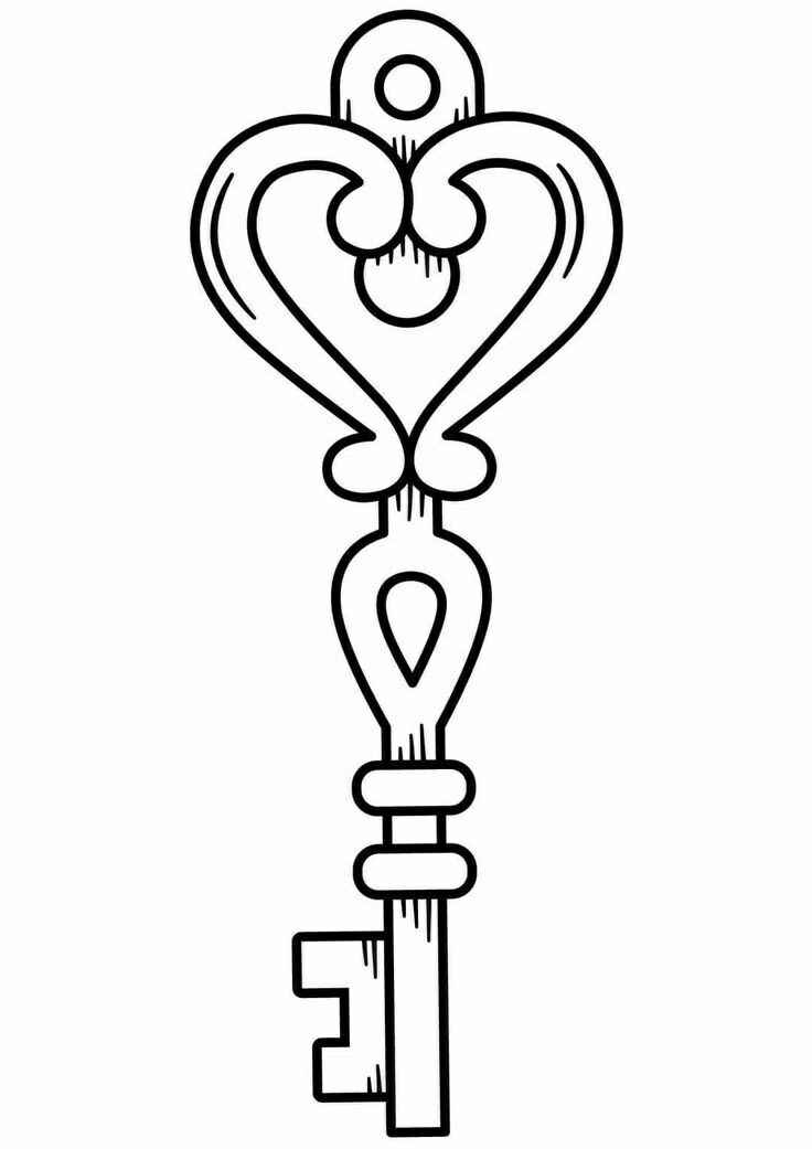 Schlüssel Ausmalbilder 334