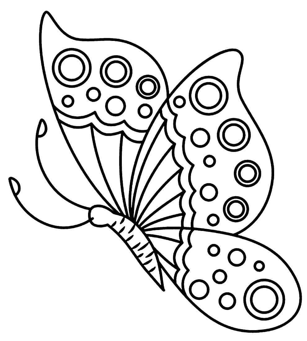 Schmetterlinge Ausmalbilder 281