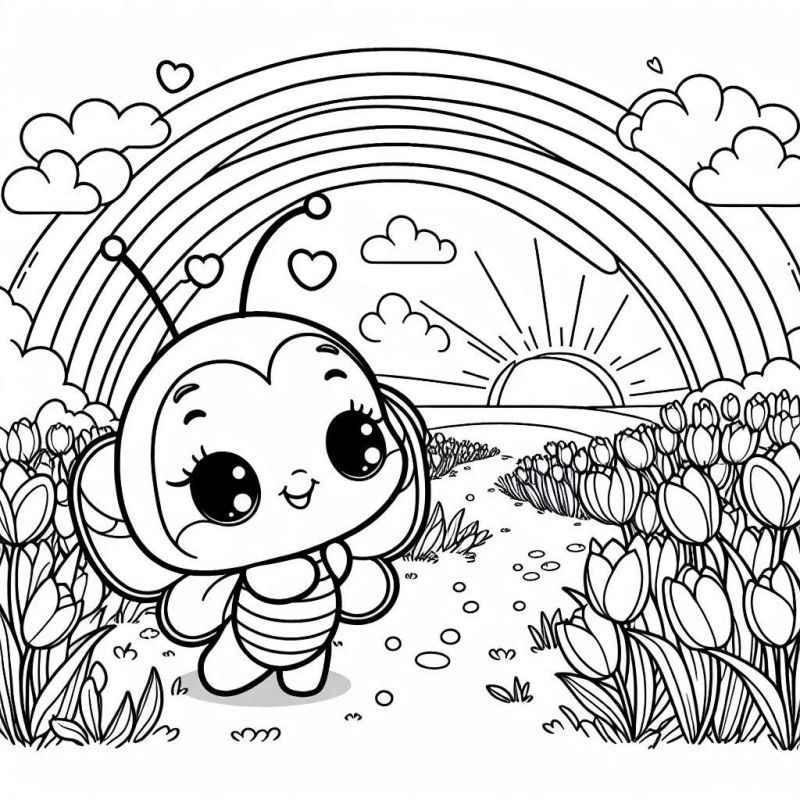 Schmetterlinge Ausmalbilder 319