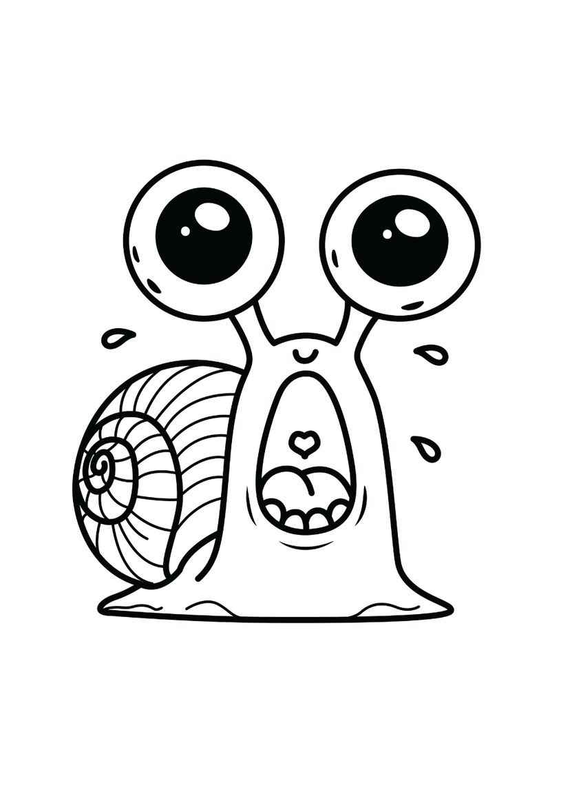 Schnecke Ausmalbilder 292