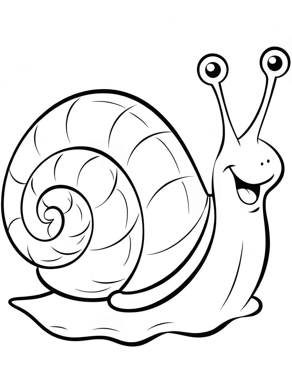 Schnecke Ausmalbilder 550