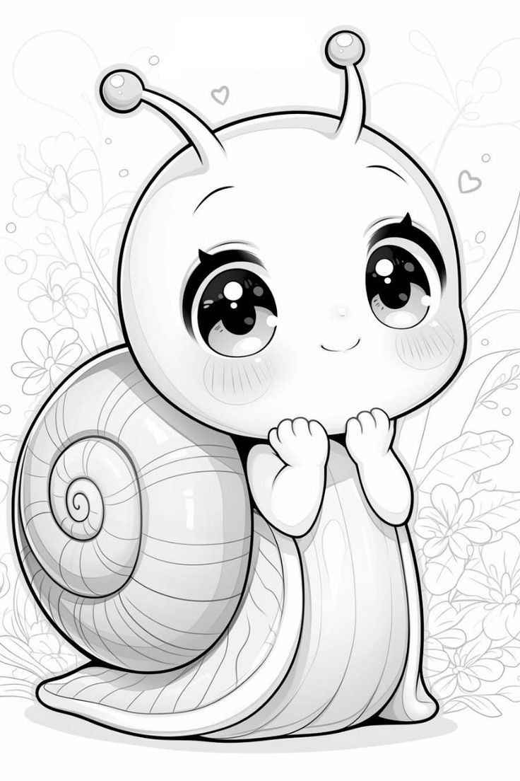 Schnecke Ausmalbilder 645