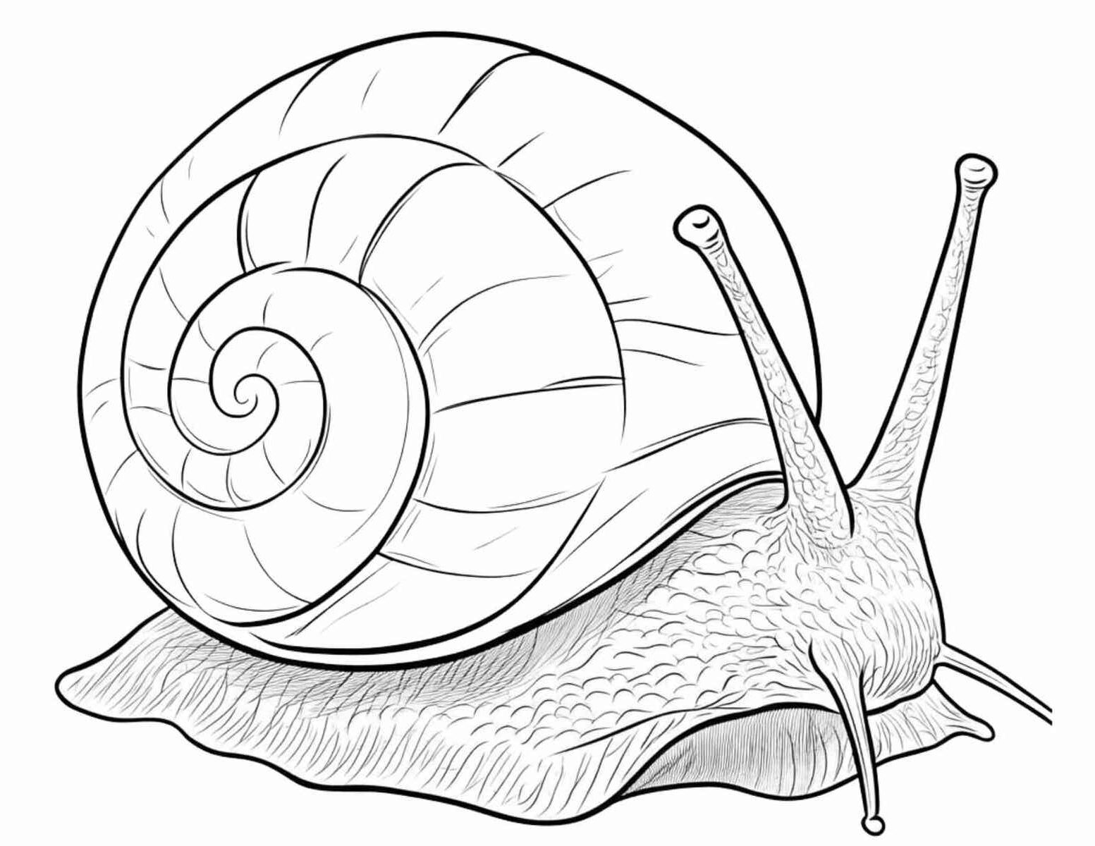 Schnecke Ausmalbilder 783