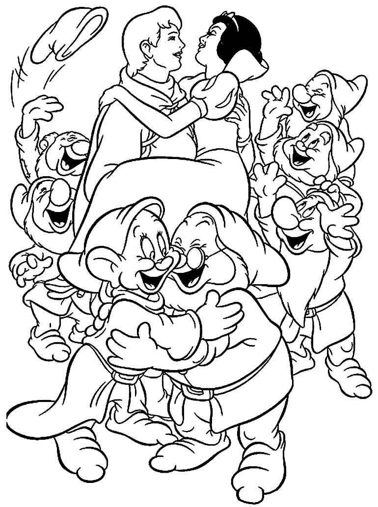 Schneewittchen Ausmalbilder 083