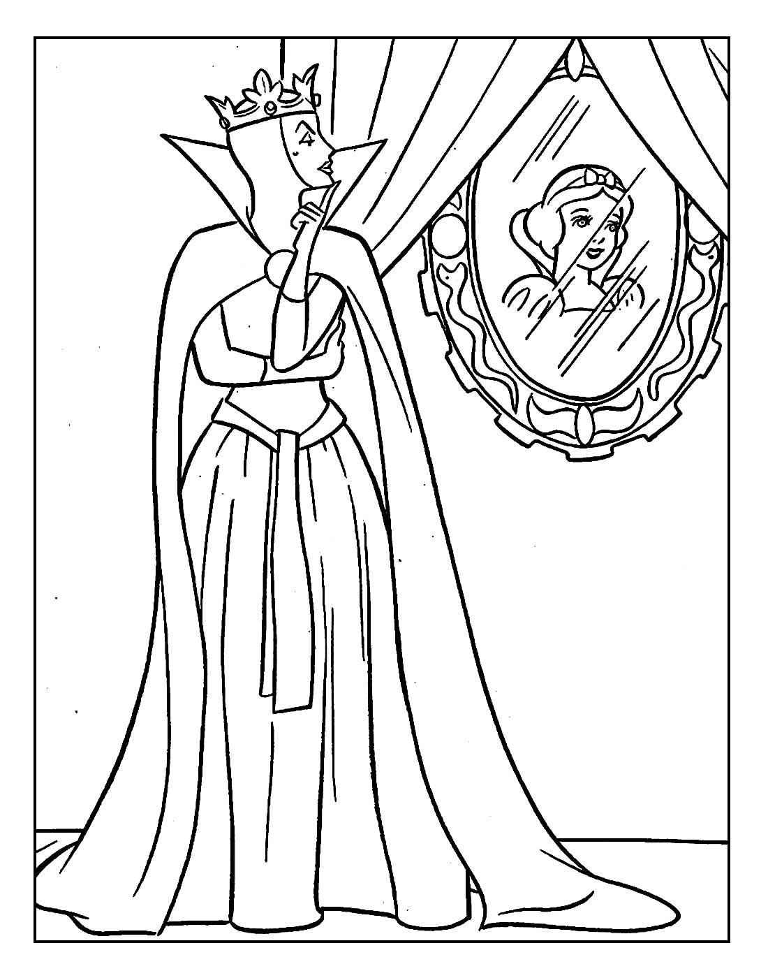 Schneewittchen Ausmalbilder 441