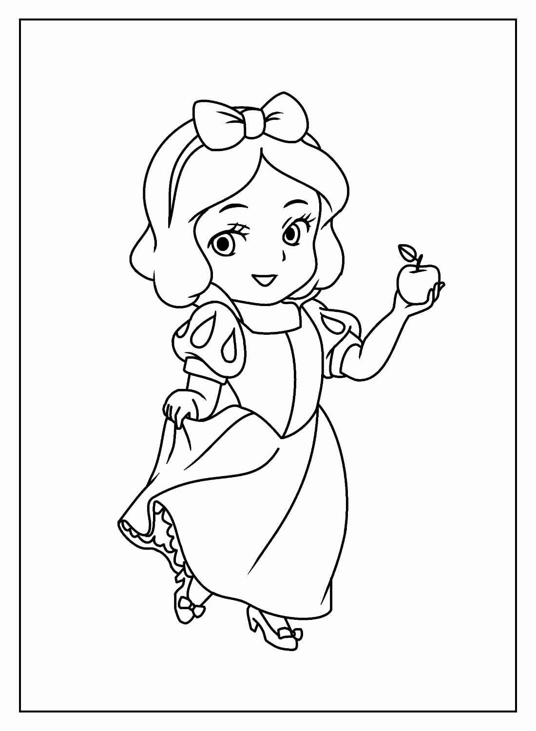 Schneewittchen Ausmalbilder 565
