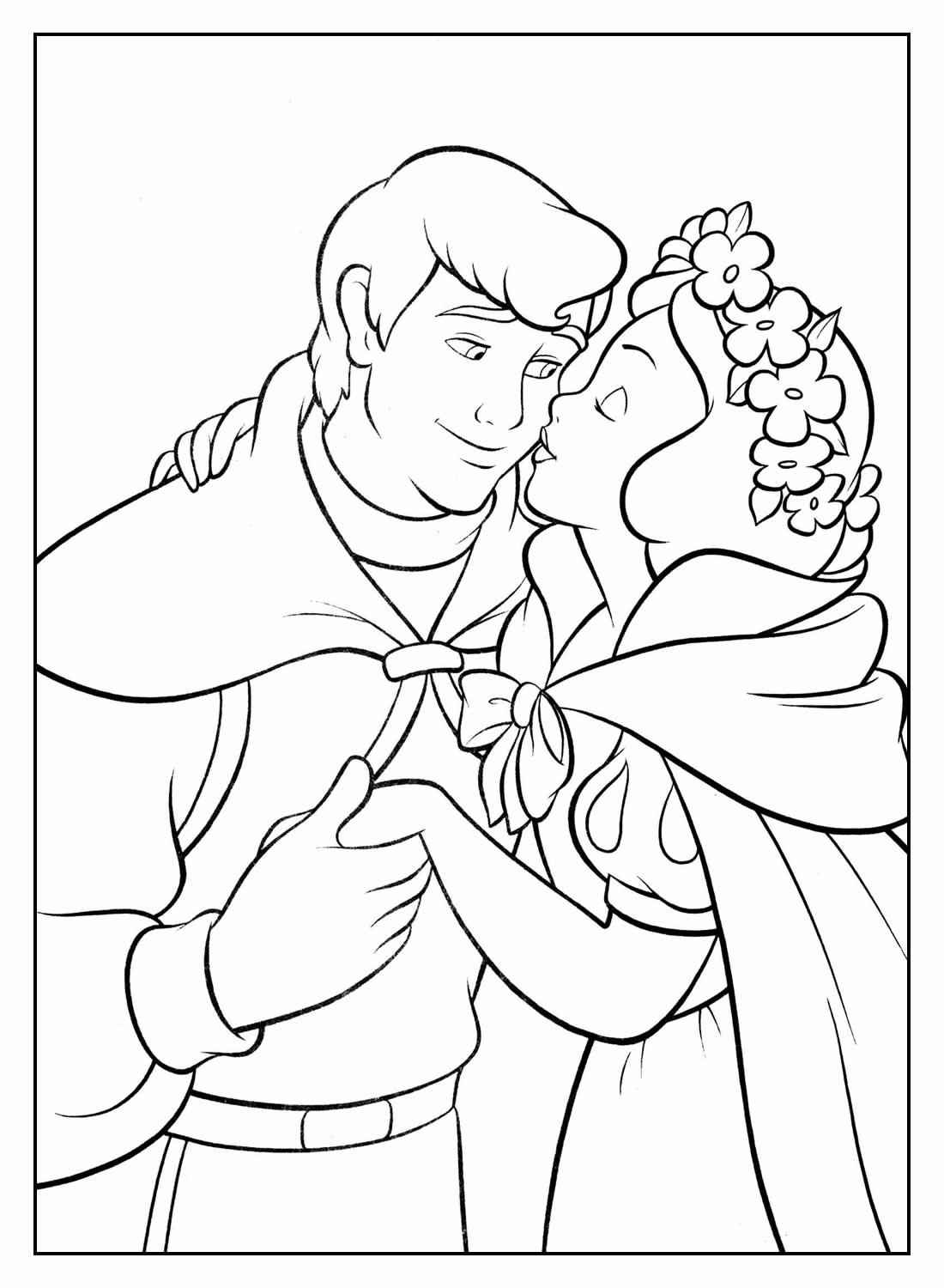 Schneewittchen Ausmalbilder 590